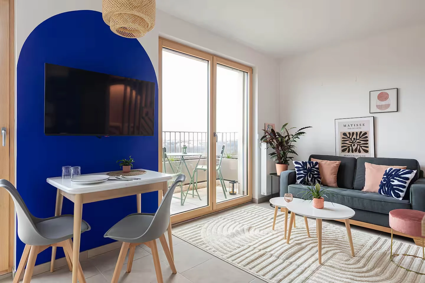 Vue de BNB West View à Dardilly près de Lyon