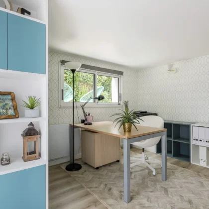 Espace bureau avec WiFi haut débit - Appartement West Garden