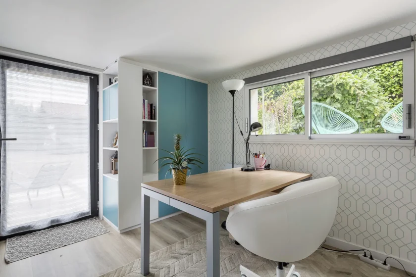 Espace bureau avec WiFi haut débit - Appartement West Garden