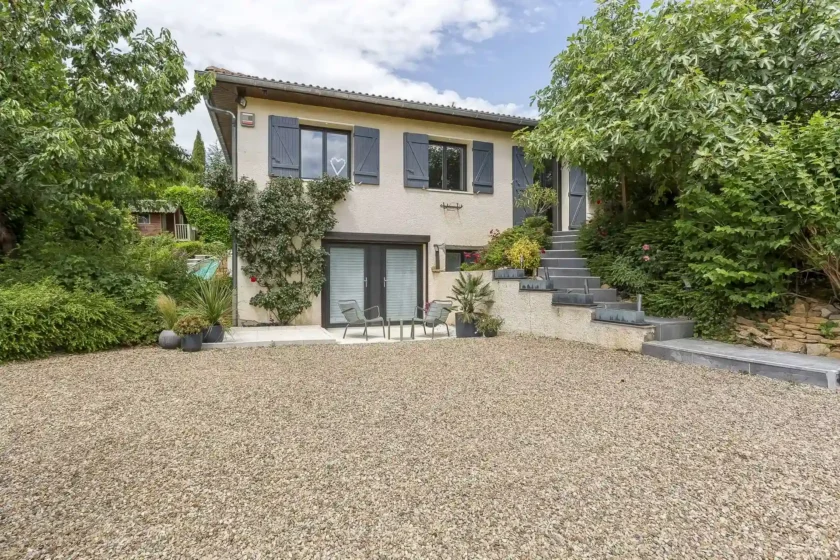 Terrasse privée ensoleillée - West Garden Dardilly