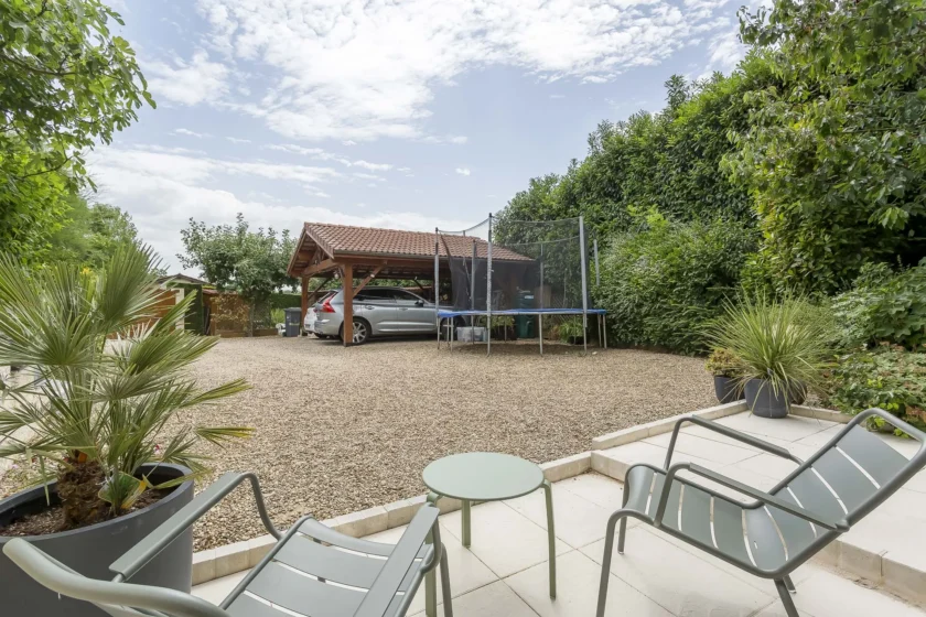 Terrasse privée ensoleillée - West Garden Dardilly